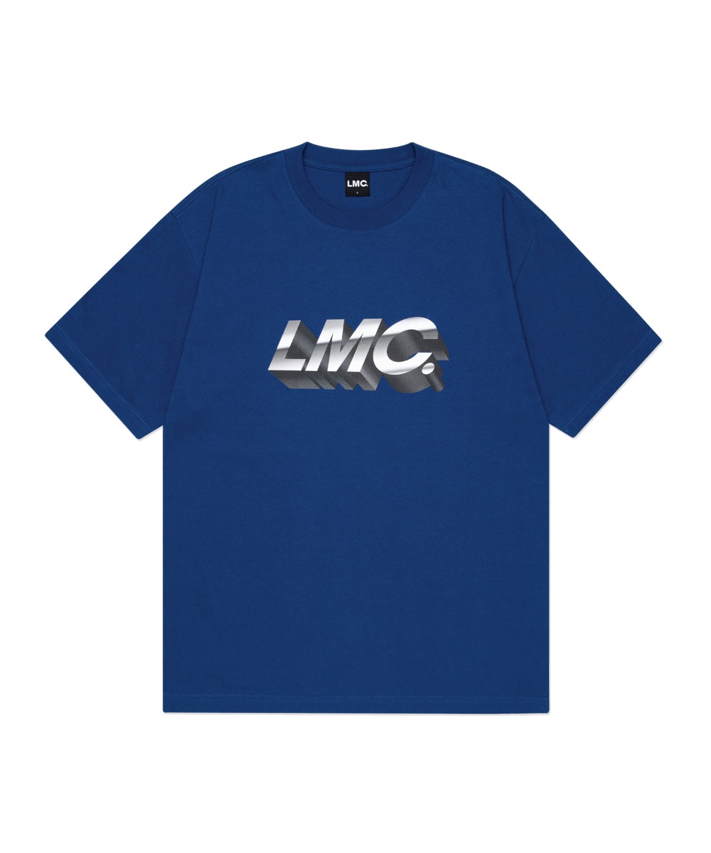 LMC 3D ITALIC OG TEE dark blue, lmc, 엘엠씨