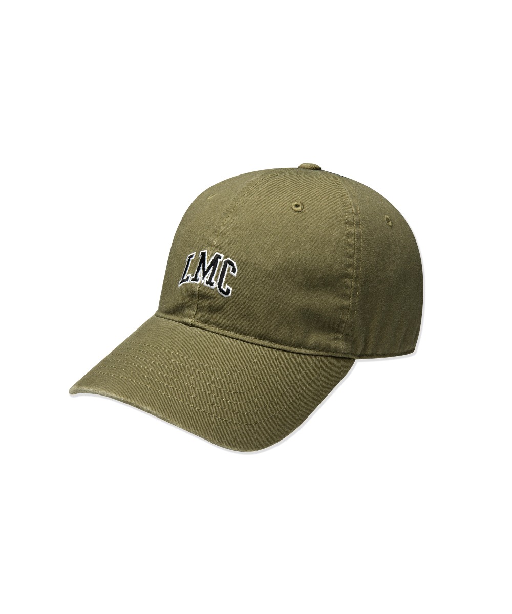 LMC WASHED ARCH EDGE 6PANEL CAP olive