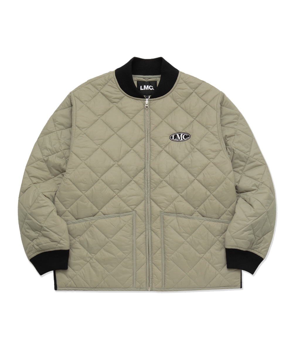 LMC OVAL QUILTED JACKET sand