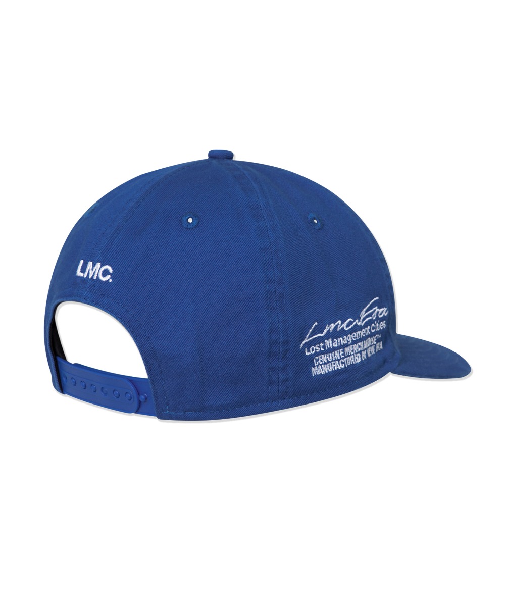 LMC X NEW ERA GOTHIC 9FIFTY RETRO CROWN CAP blue