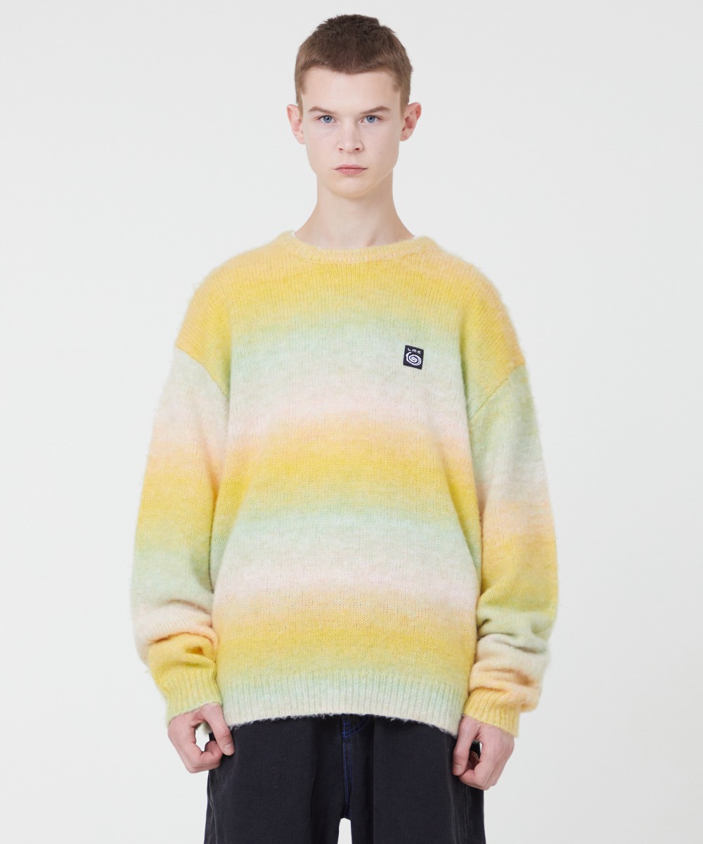 LMC OMBRE BRUSHED KNIT SWEATER light yellow