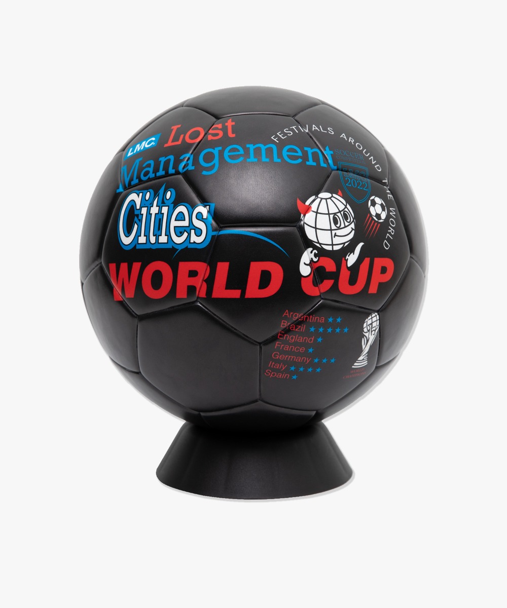 LMC WORLD CUP SOCCER BALL black, lmc, 엘엠씨