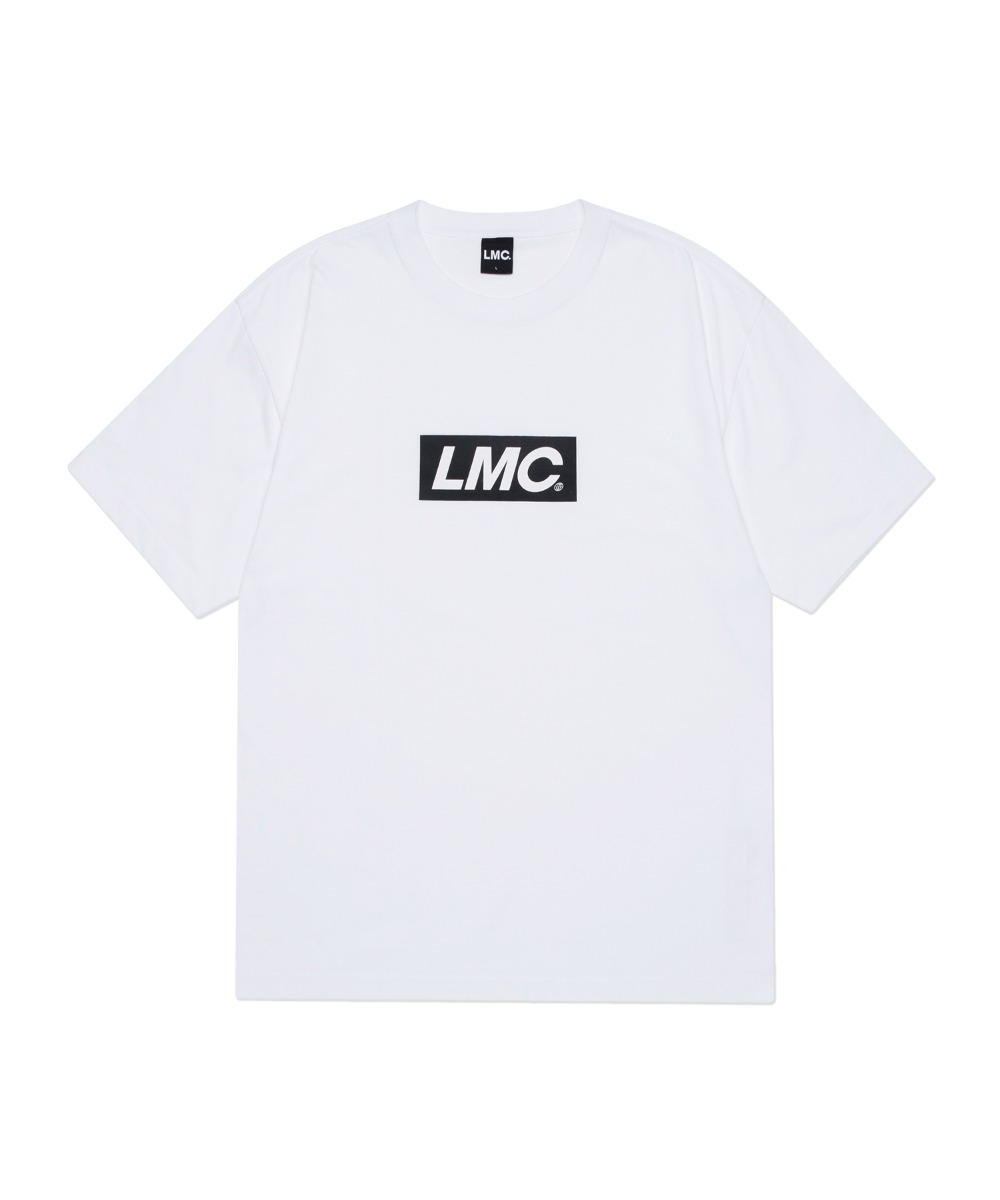LMC BOX ITALIC TEE white