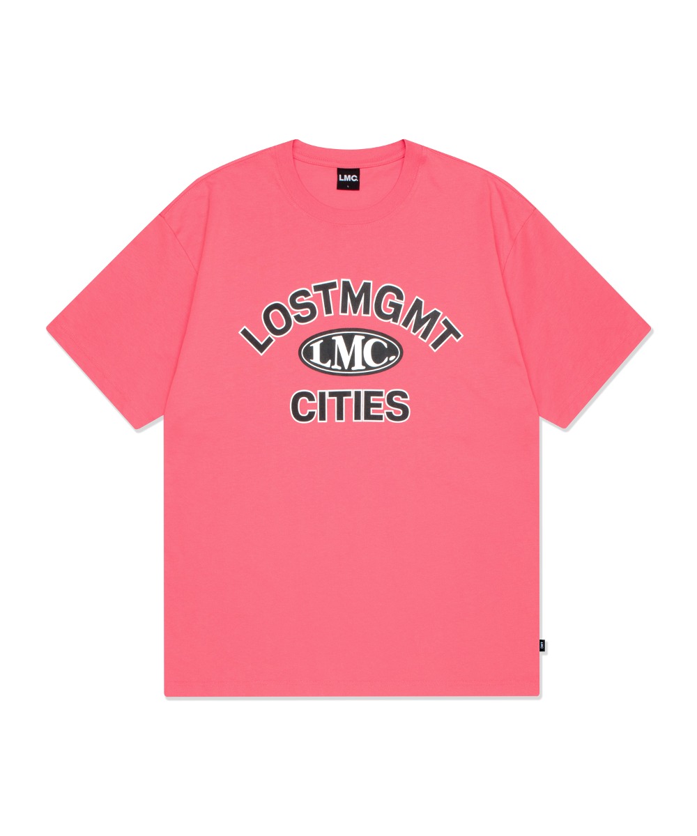 ARCH OVAL TEE pink