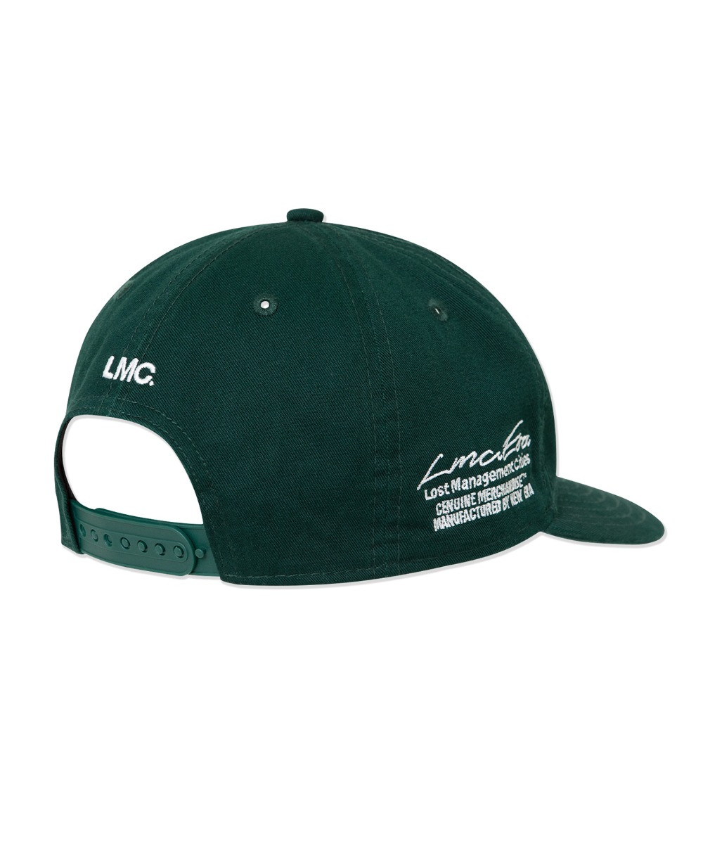 LMC X NEW ERA GOTHIC 9FIFTY RETRO CROWN CAP green